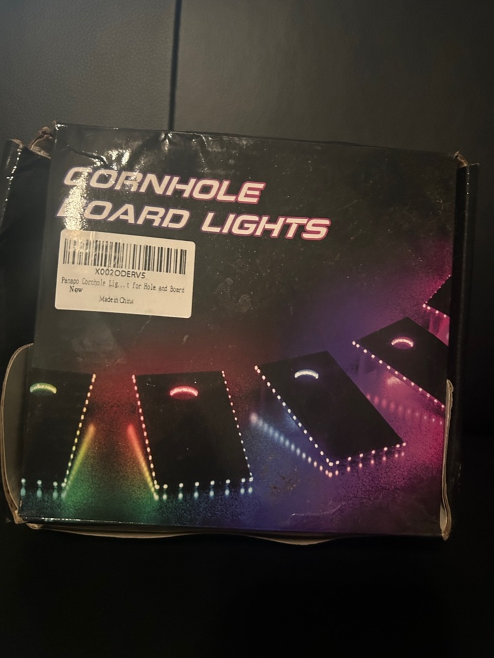 Cornhole Board Lights - Multicolor LED Strip Accent